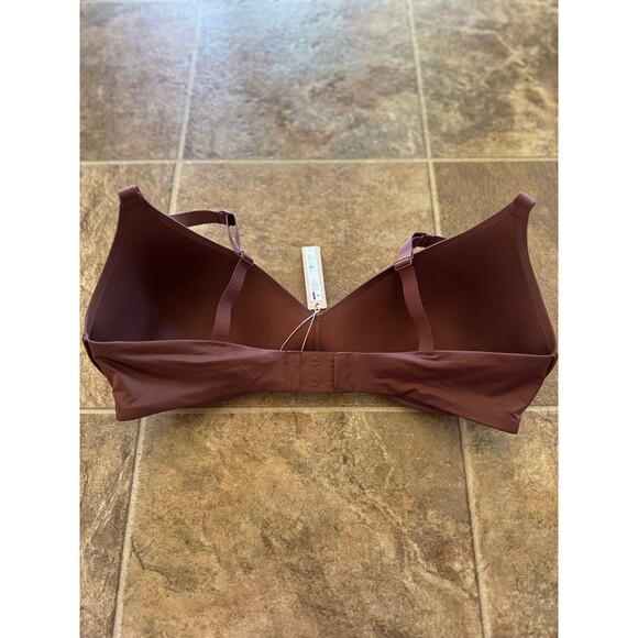 Skims Wireless Form Push-up Bra Garnet Size 38DD - Picture 6 of 10